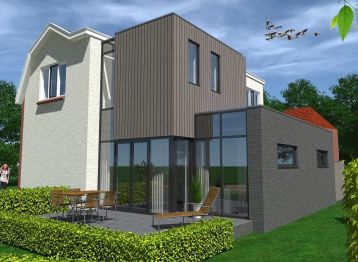 Renovatie/vergroten van een woning/monument te Enkhuizen.