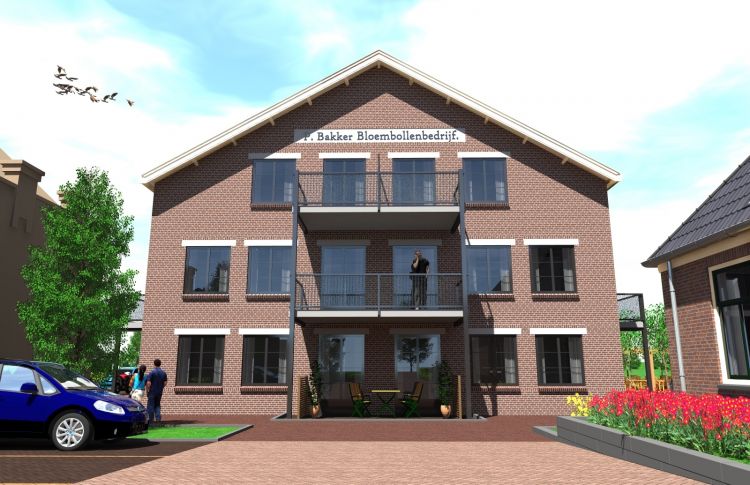 bouw 26 appartementen